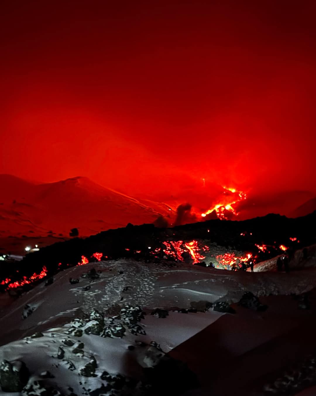 Fronte lavico Etna 