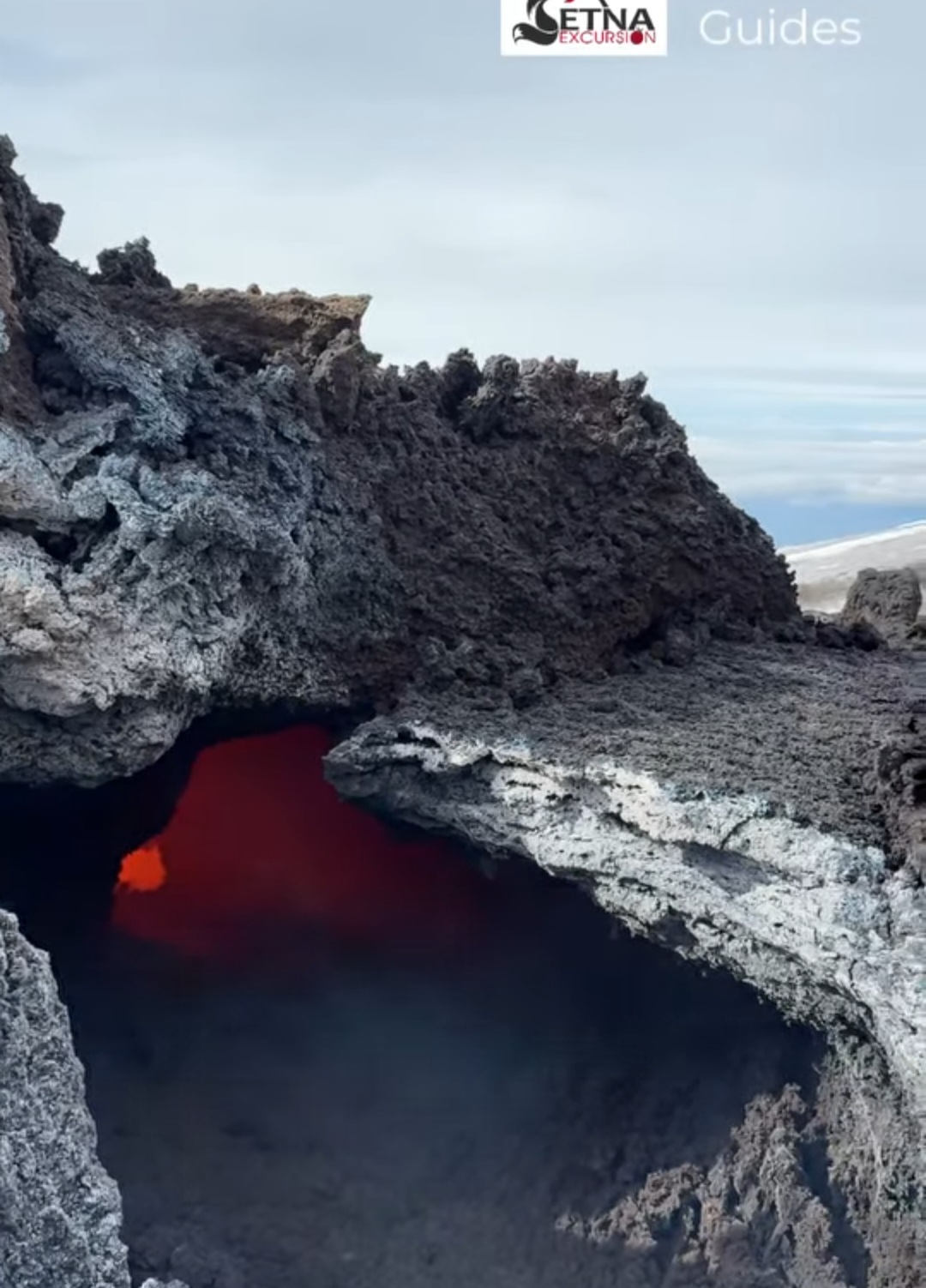 Ingrottamento lavico Etna
