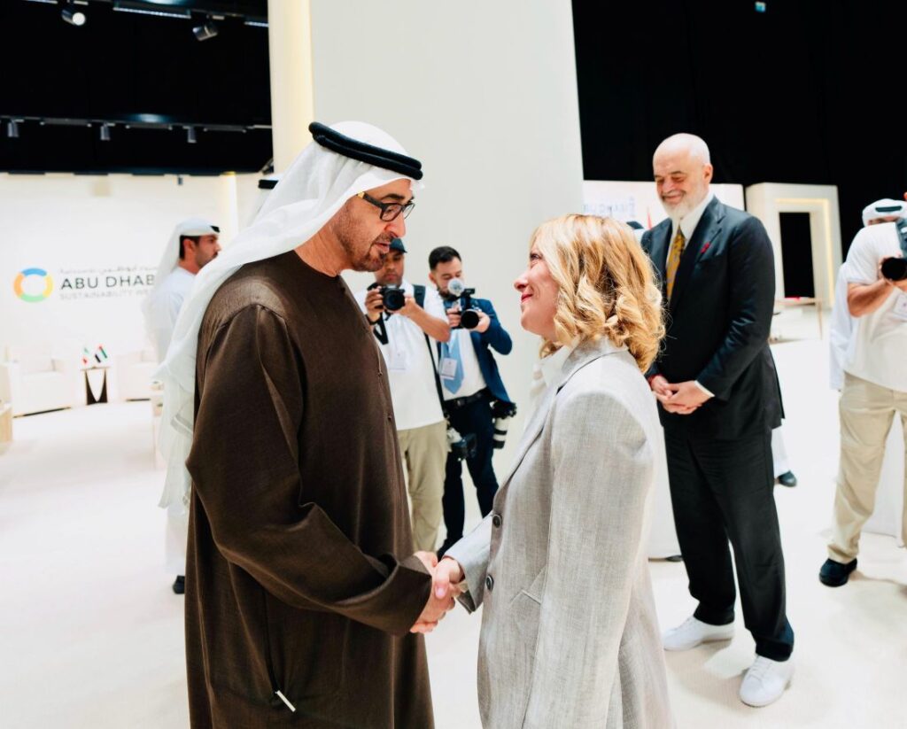 Mohamed bin Zayed Al Nahyan Meloni