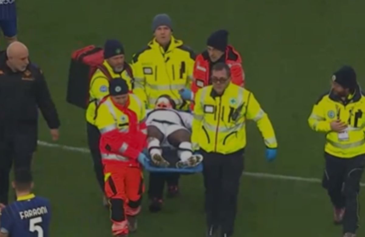 Preoccupazione in Verona-Fiorentina: Moise Kean cade a terra dopo un colpo alla testa