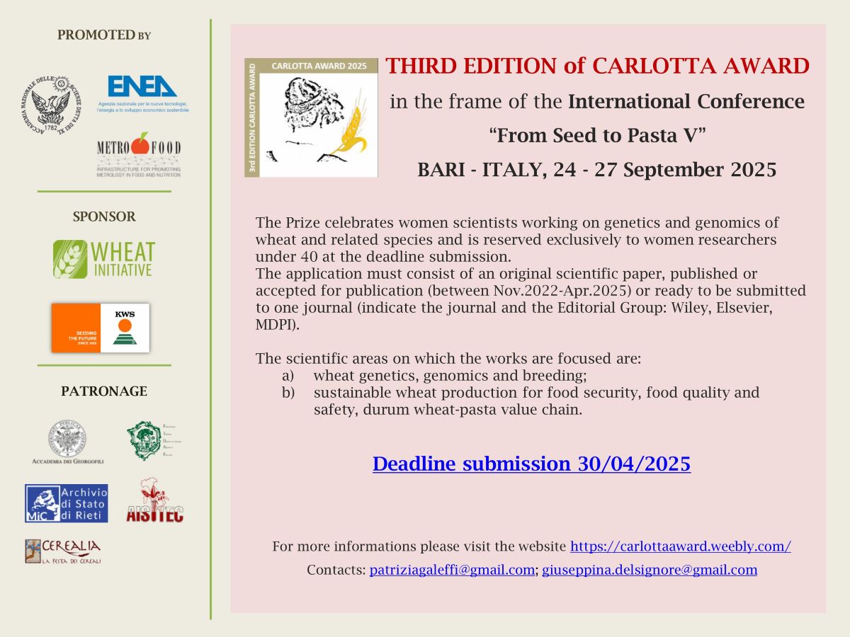 Premio Carlotta Award