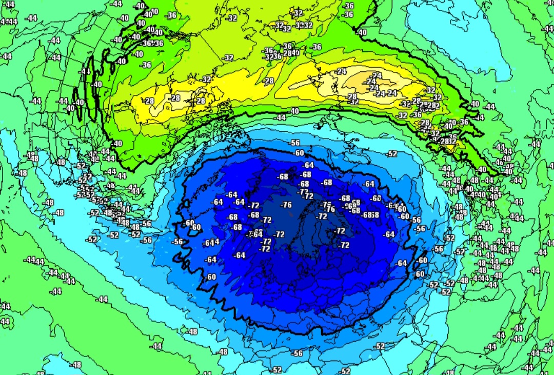 Previsioni Meteo: nessuno split del Vortice Polare, ma l’Inverno non è finito