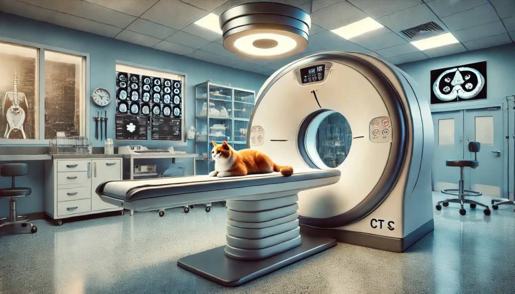 Tac gatto ospedale