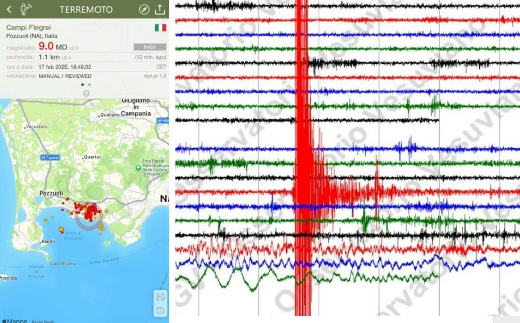 Terremoto Campi Flegrei
