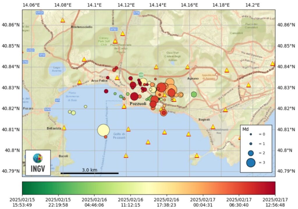 Terremoto Campi Flegrei