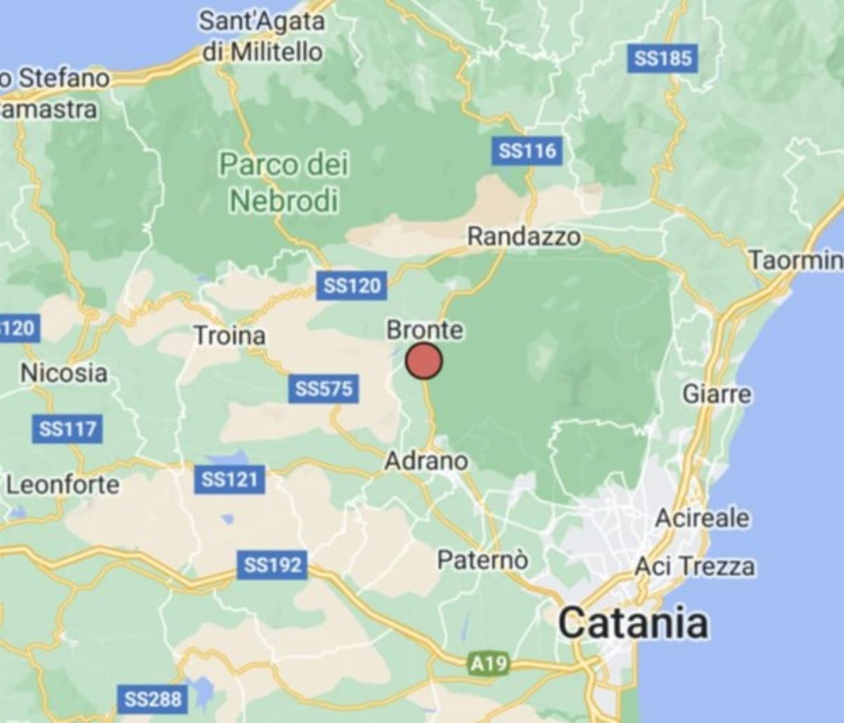 Terremoto Catania, registrata una nuova scossa a Bronte | DATI e MAPPE