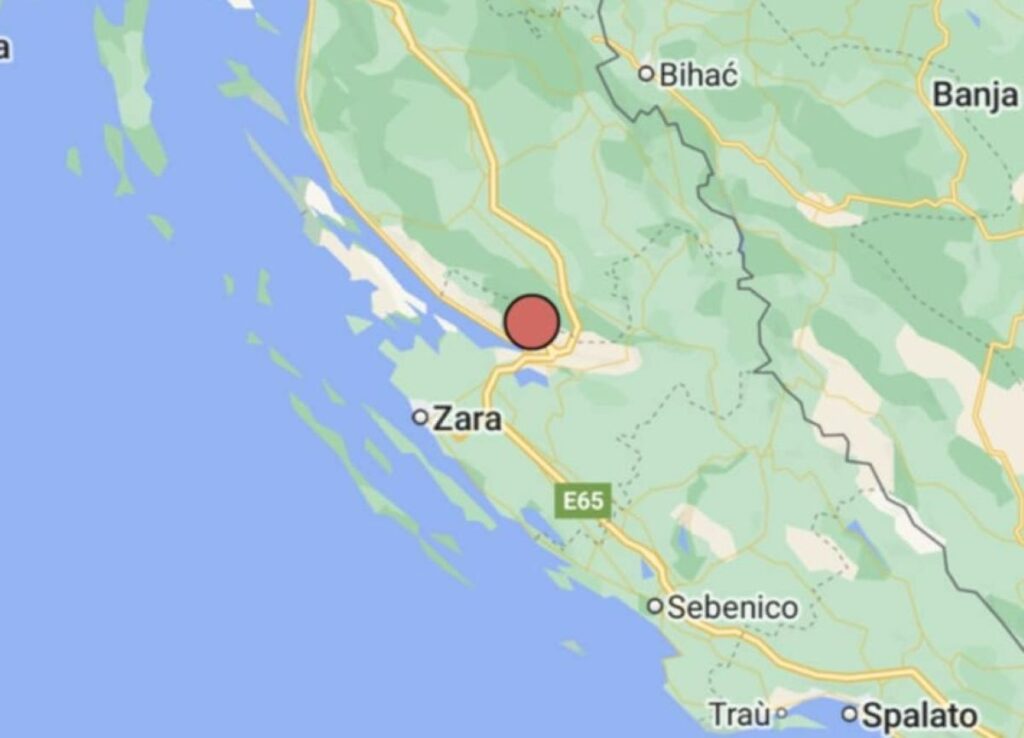 Terremoto Croazia