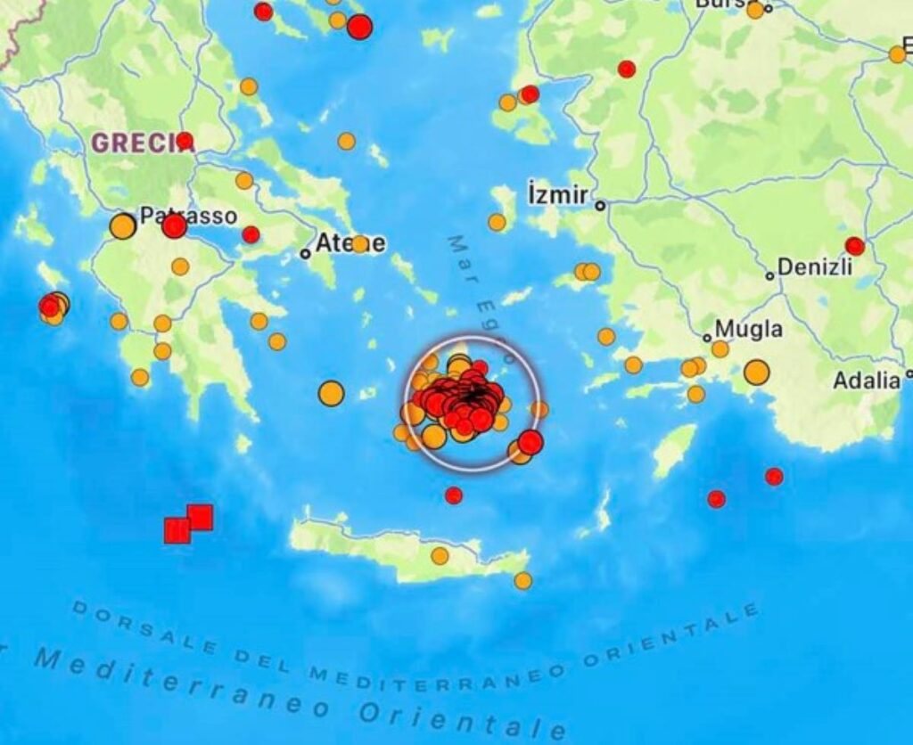 Terremoto Santorini