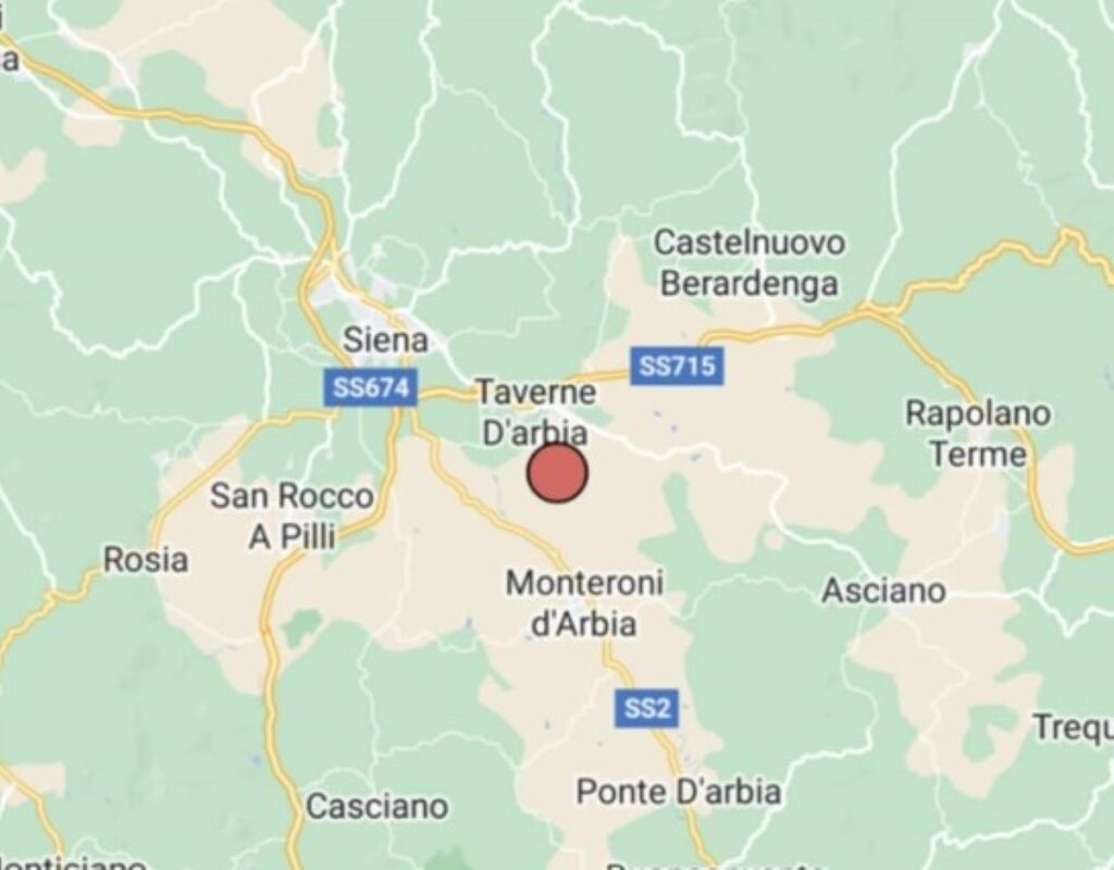 Terremoto Siena