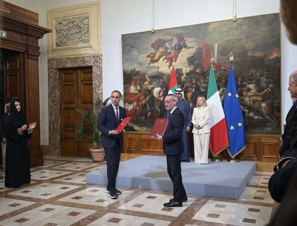 accordo asi-emirati arabi spazio