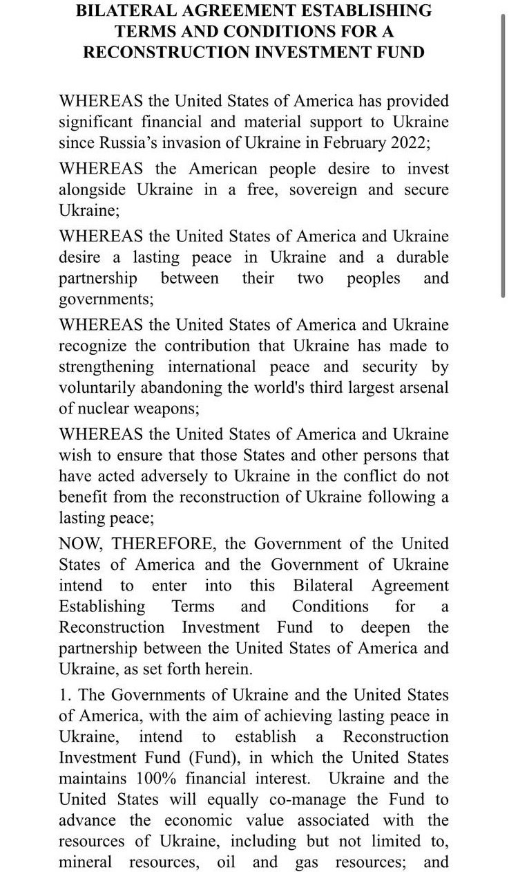 accordo usa ucraina