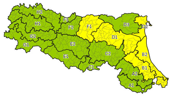 allerta meteo emilia romagna