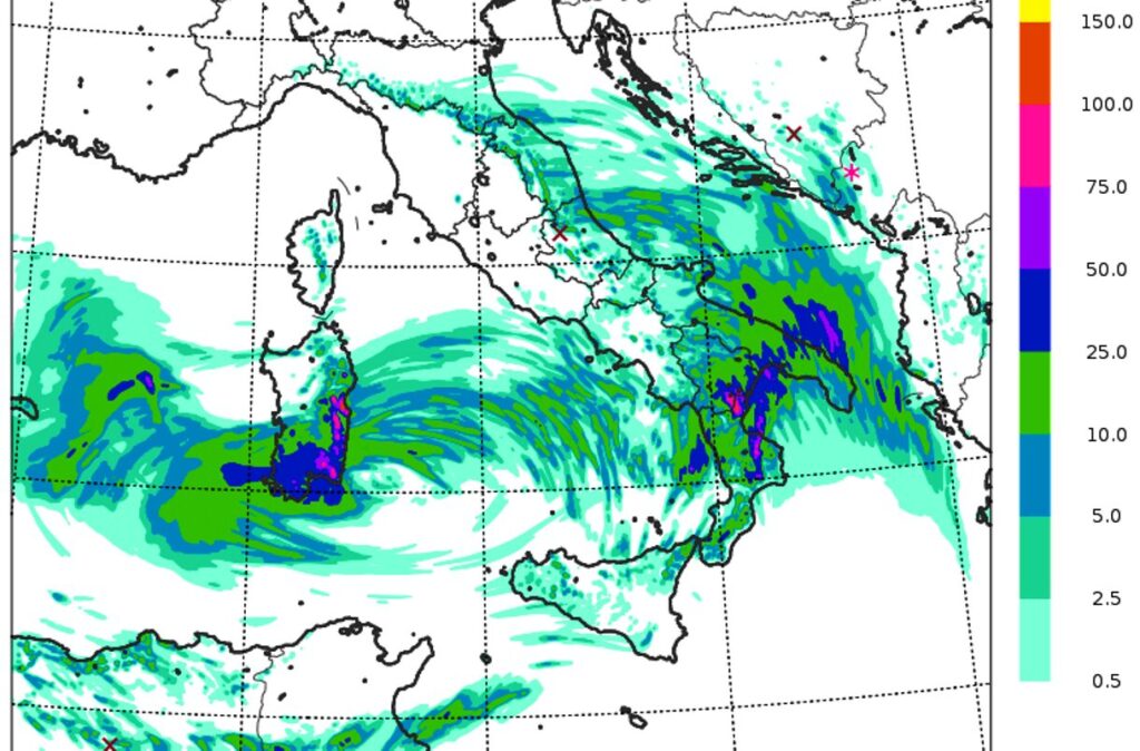allerta meteo domenica sera