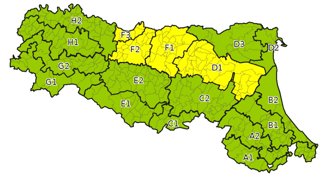 allerta meteo emilia romagna 1 febbraio