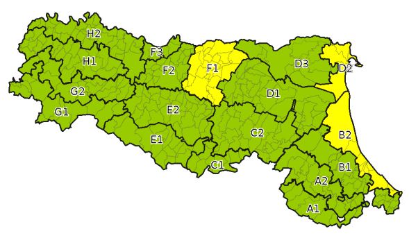 allerta meteo emilia romagna