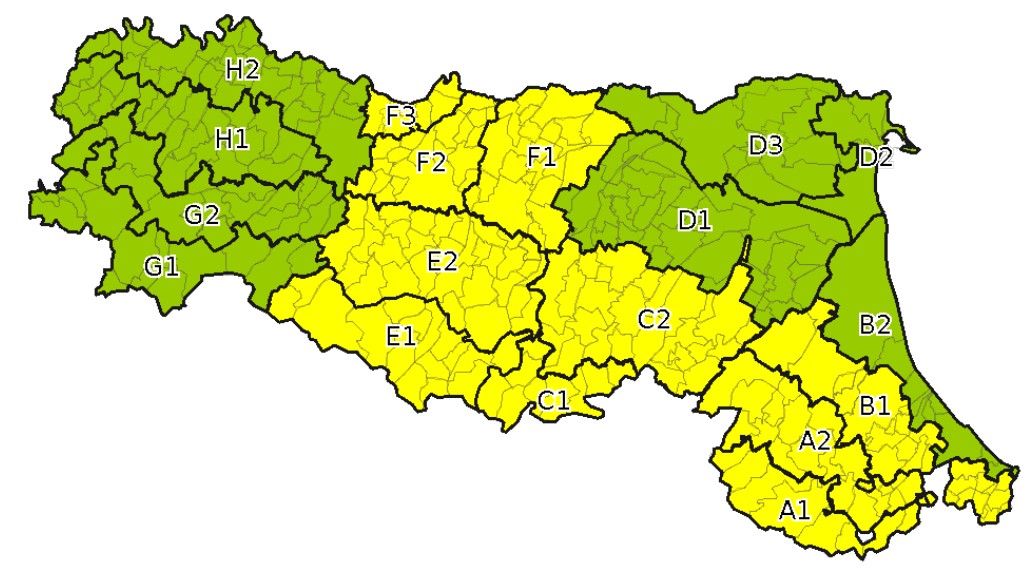 allerta meteo emilia romagna 26 febbraio