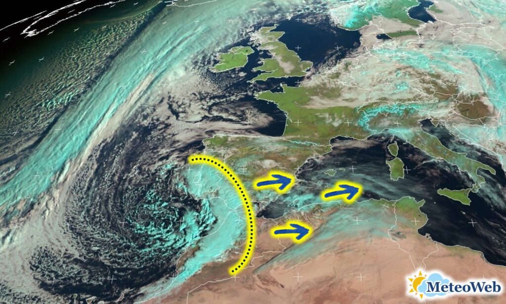 allerta meteo maxi ciclone afro mediterraneo