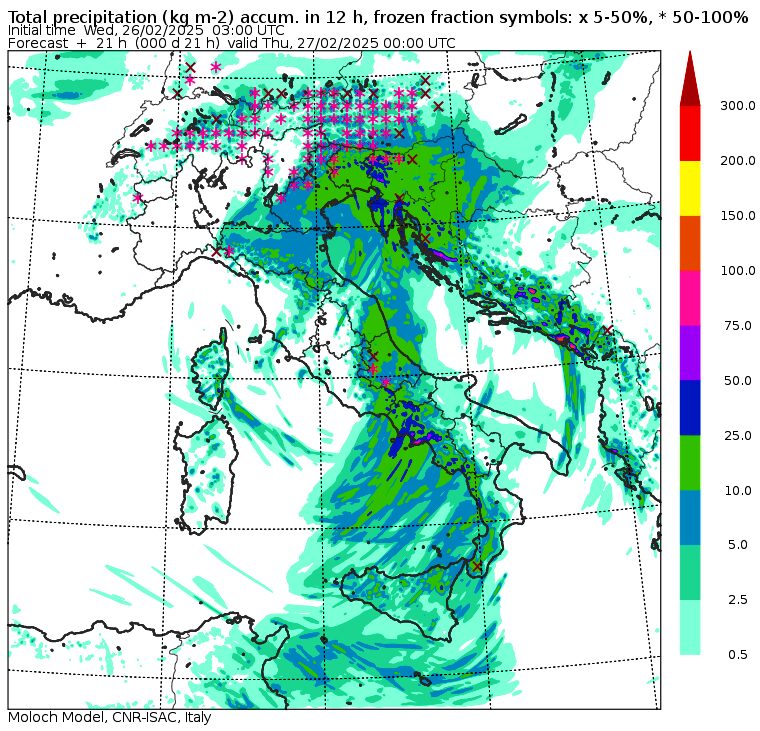allerta meteo mercoledì pomeriggio