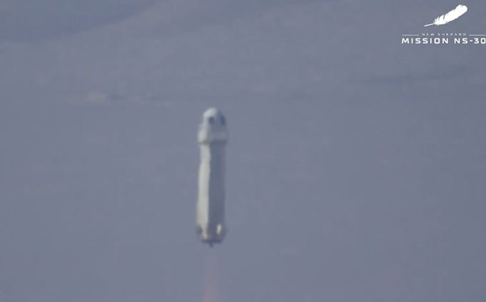 blue origin lancio oggi 25 febbraio