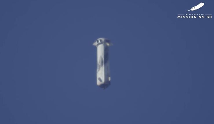 blue origin lancio oggi 25 febbraio