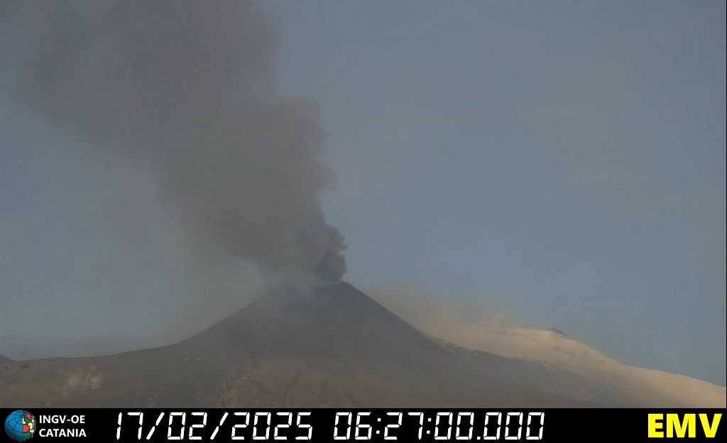 cenere eruzione etna