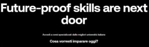 cosa vuoi imparare oggi