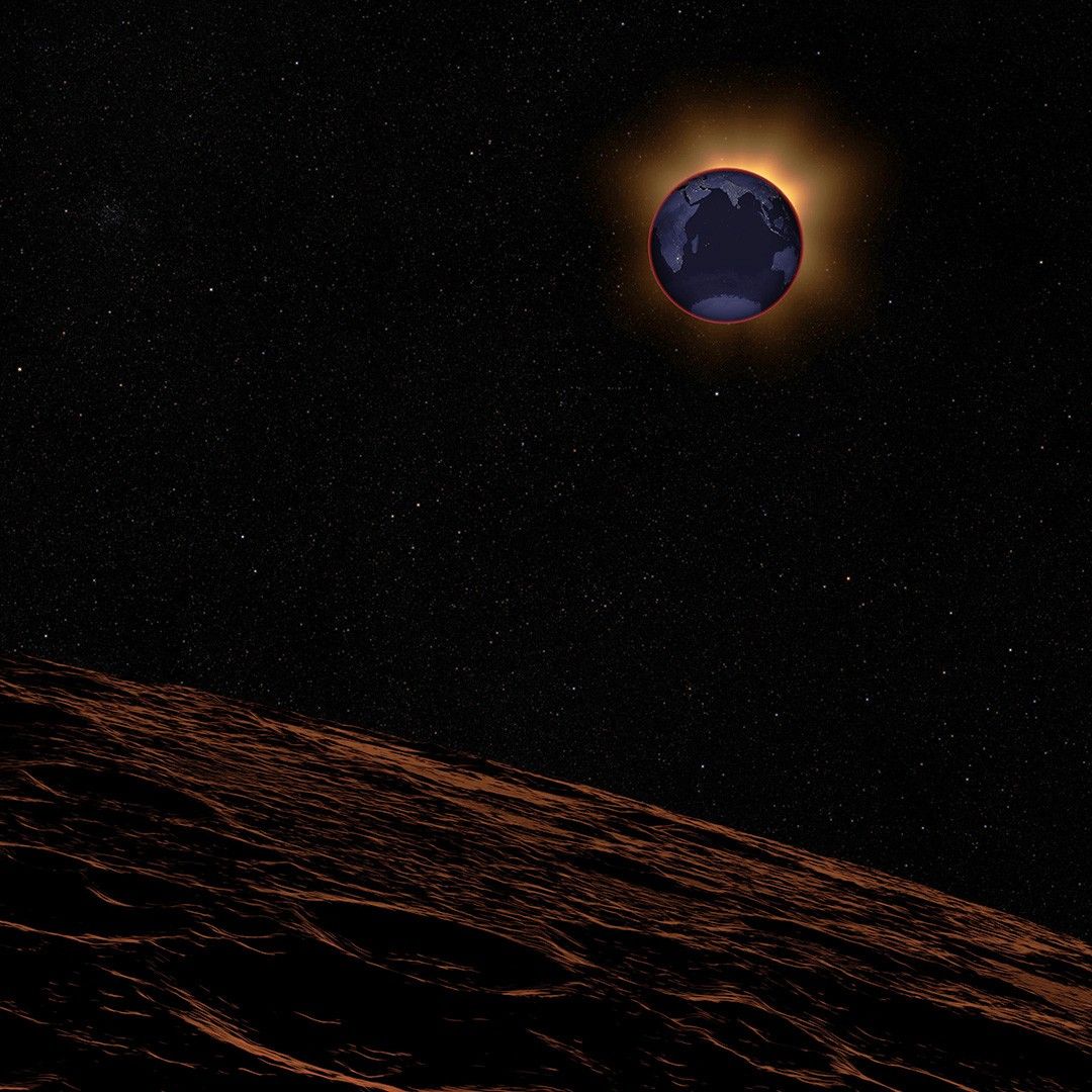 eclissi lunare totale luna rossa di sangue nasa terra sole