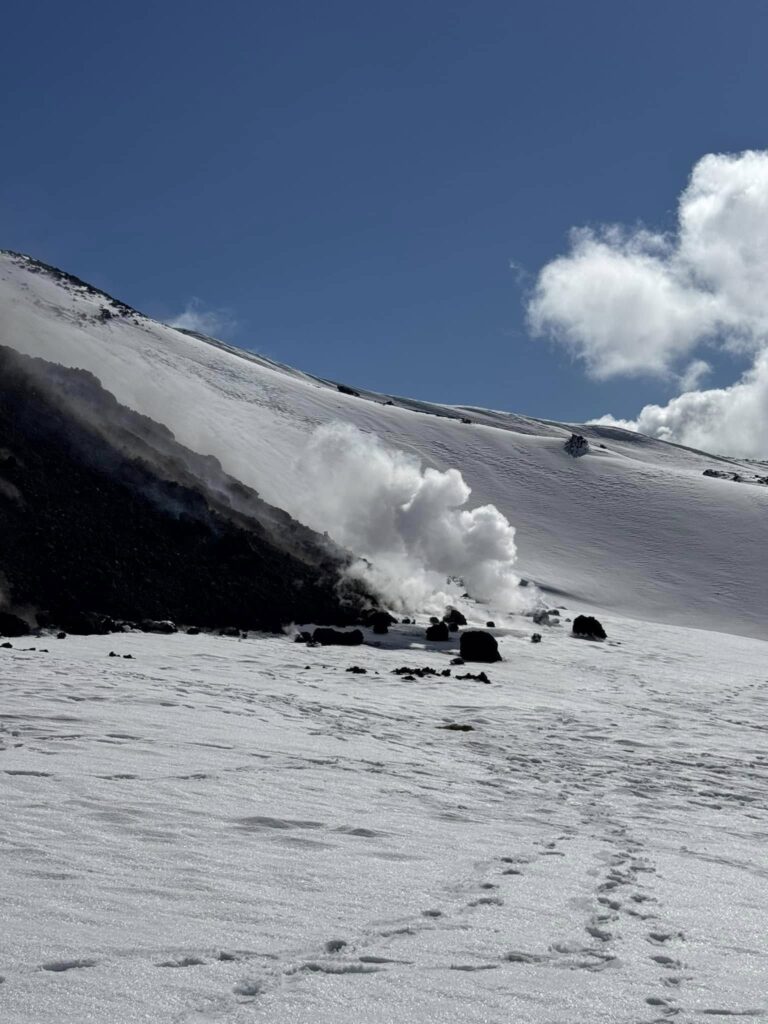 eruzione etna 12 febbraio 2025