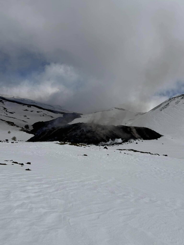 eruzione etna 12 febbraio 2025