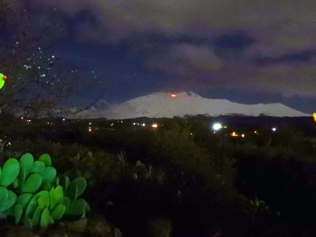 eruzione etna 8 febbraio 2025