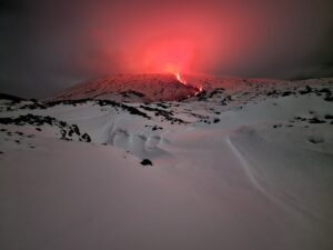 eruzione etna Massimiliano Pedi