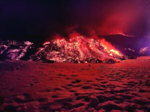 eruzione etna Massimiliano Pedi