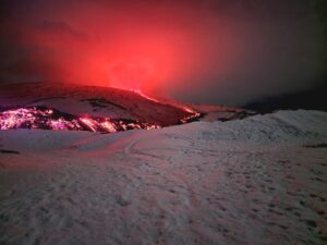 eruzione etna Massimiliano Pedi