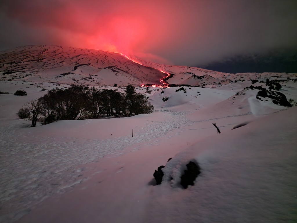 eruzione etna Massimiliano Pedi