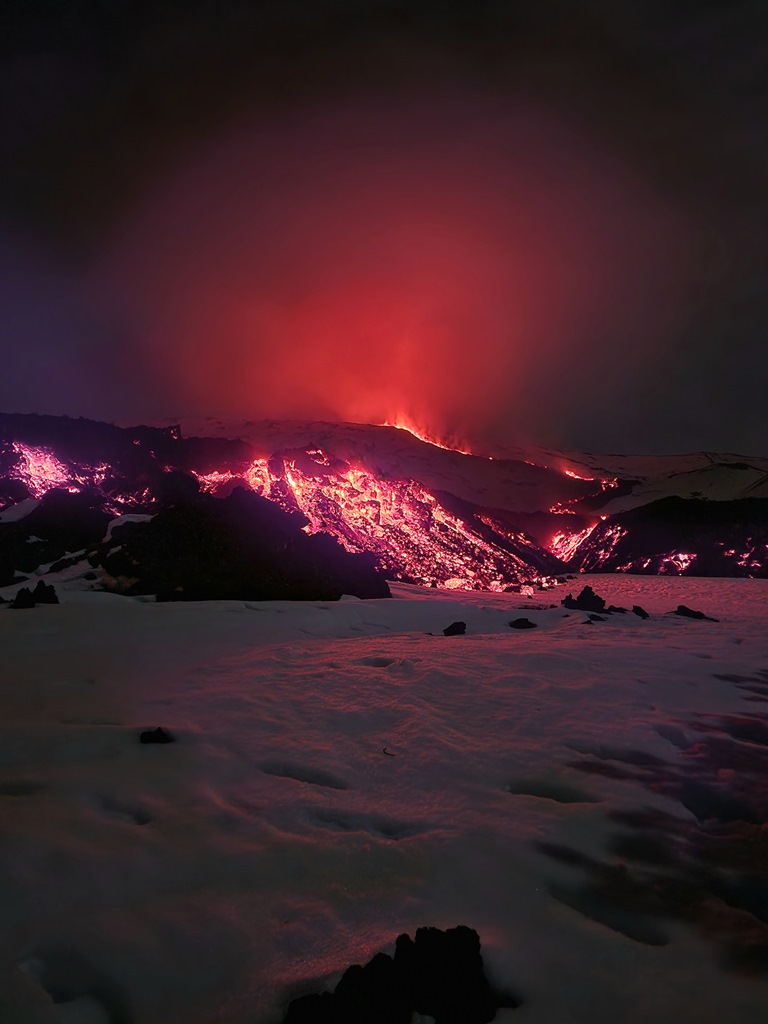 eruzione etna Massimiliano Pedi