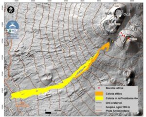 eruzione etna febbraio 2025