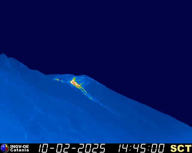 eruzione stromboli 10 febbraio 2025