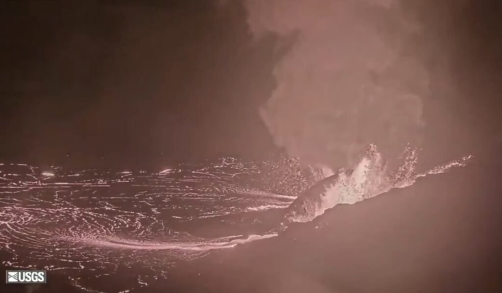 eruzione vulcano kilauea hawaii