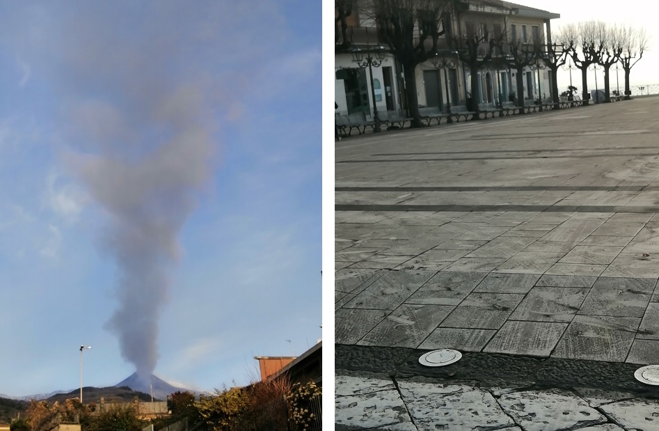 etna cenere oggi
