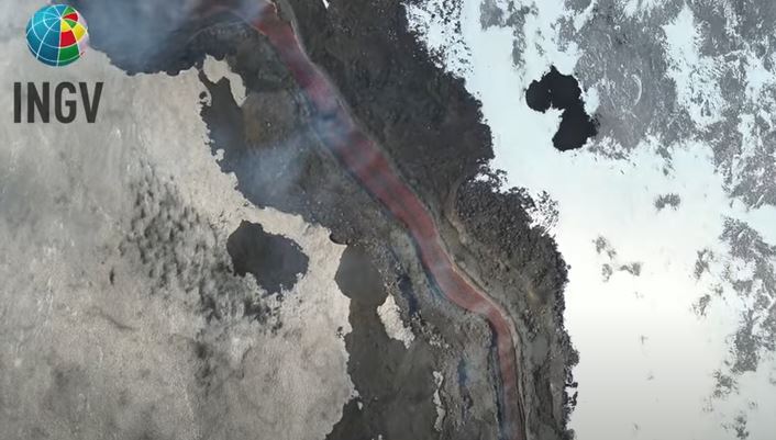 etna colata ingv