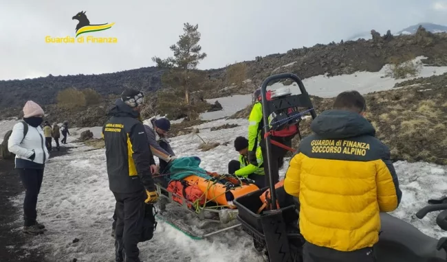 etna soccorso pista altomontana