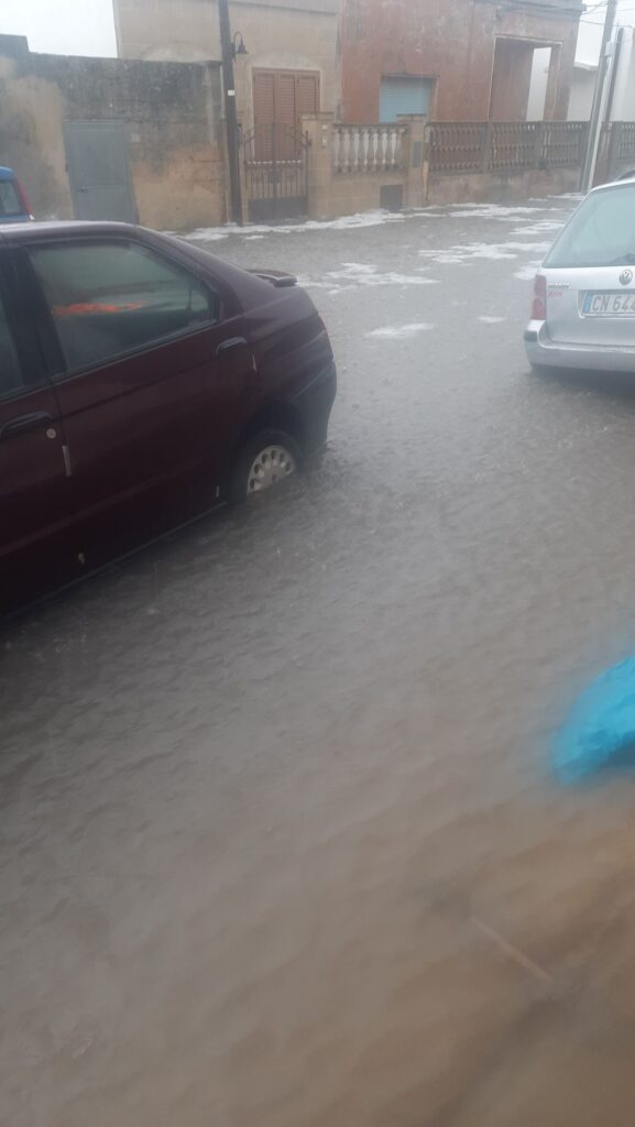 grandine allagamenti Gagliano del Capo