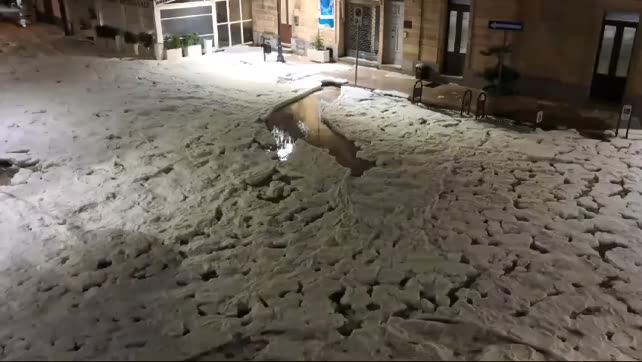 grandine maltempo puglia