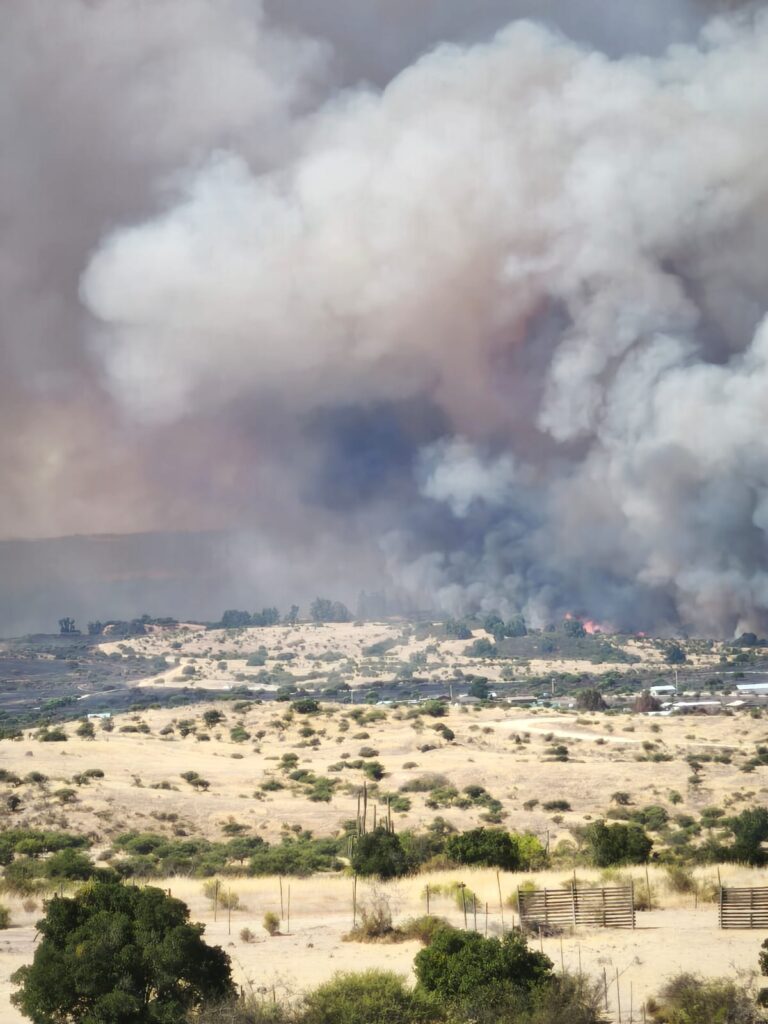 incendio cile