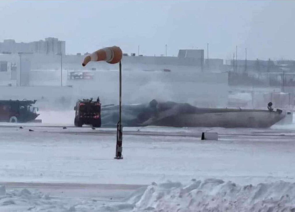 incidente aereo toronto
