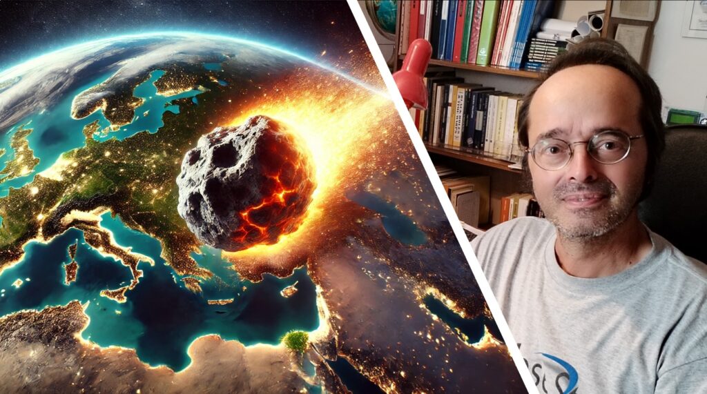 intervista asteroide 2024 yr4 carbognani