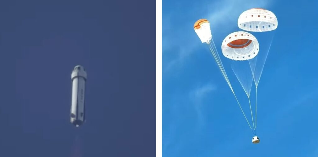 lancio blue origin new shepard gravità lunare (11)