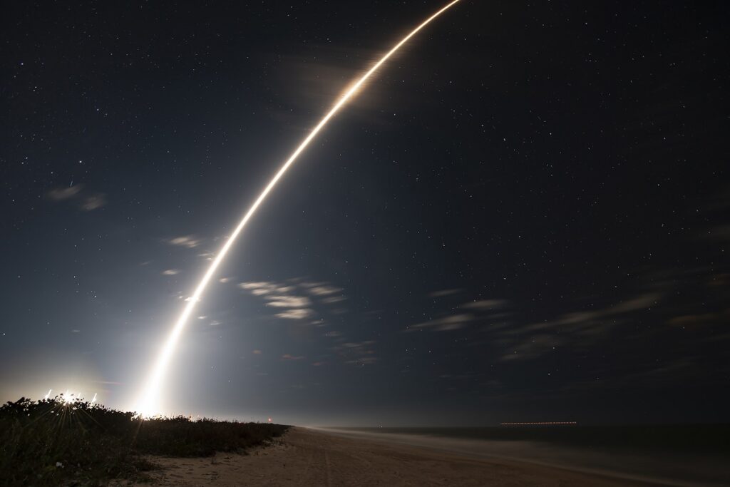 lancio spacex luna