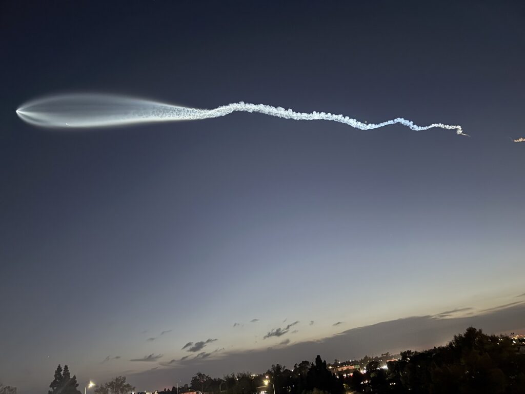 lancio starlink spacex
