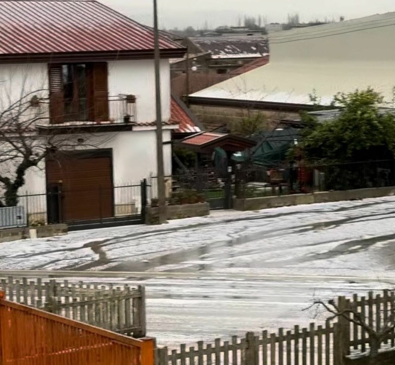 maltempo grandine sannio campania